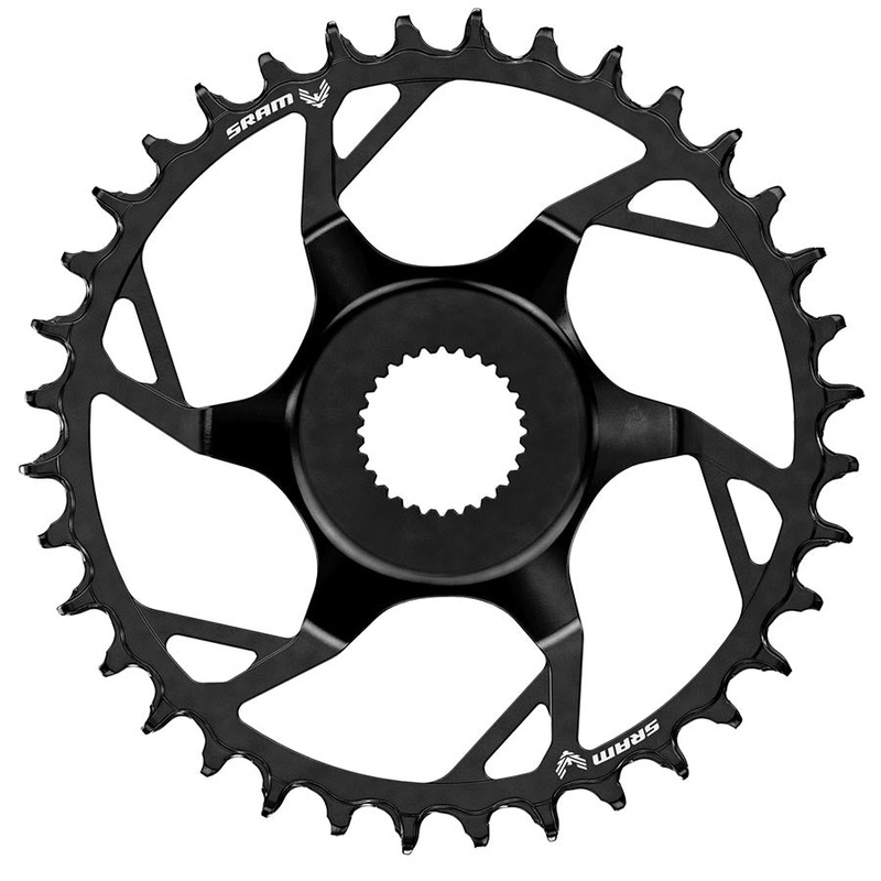 Bosch DU38 T-Type Chainring Teeth: 38 Speed: 12 BCD: Direct Mount Bosch DU38 Steel Black