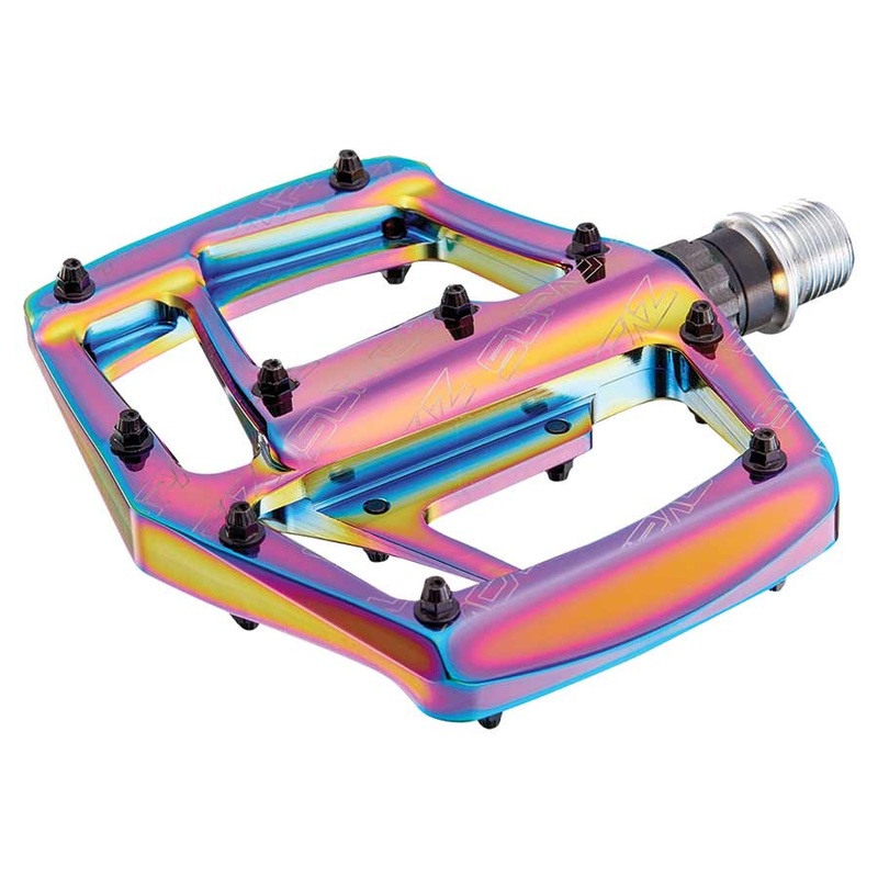 ePedal Platform Pedals Body: Aluminum Spindle: Cr-Mo 9/16 Multicolor Pair