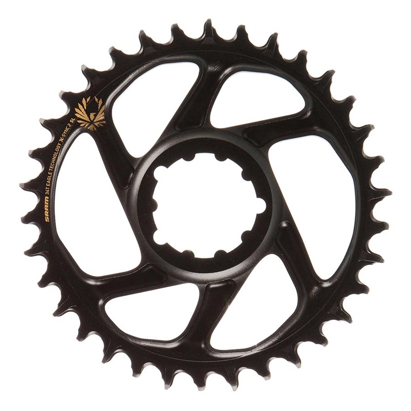 X-SYNC 2 SL 6mm Chainring Teeth: 34 Speed: 11/12 BCD: Direct Mount Single Aluminum Gold