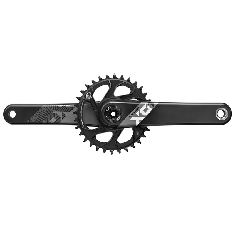 X01 Eagle DUB C3 Crankset Speed: 11/12 Spindle: 28.99mm BCD: Direct Mount 30 DUB 175mm Black Fat Bike 4