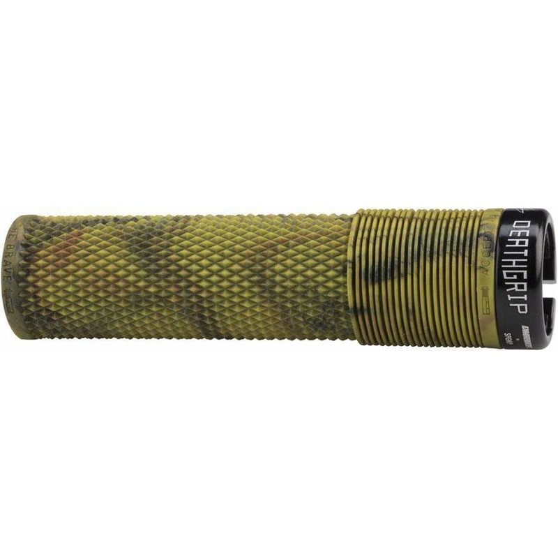 Deathgrip Bike Handlebar Grips – Camo, Lock-On