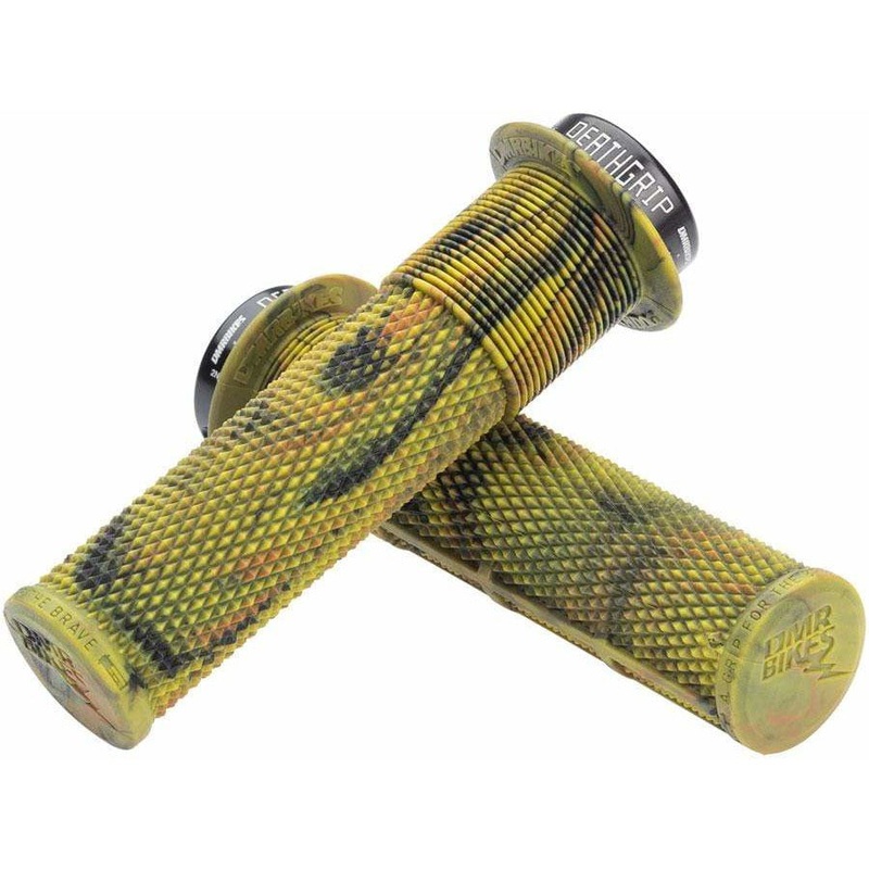 Deathgrip Bike Handlebar Grips – Camo, Lock-On, Thin