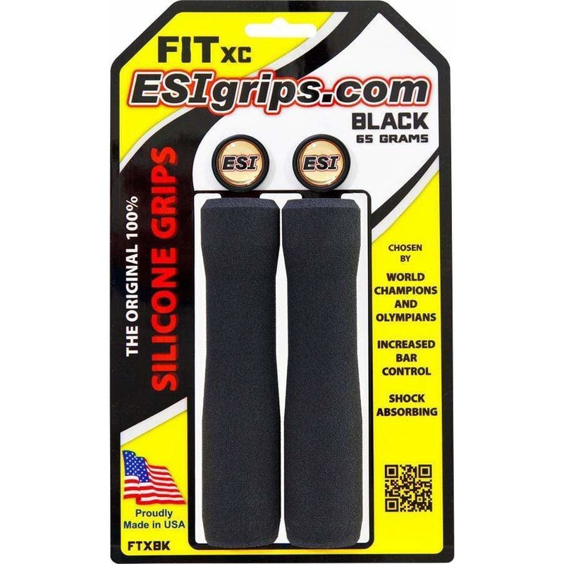 FIT XC Bike Handlebar Grips|Black|Blue|Green|Orange|Red