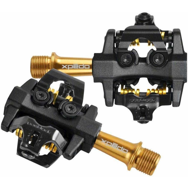 Xpedo CXR Pro Bike Pedals|Black/Gold