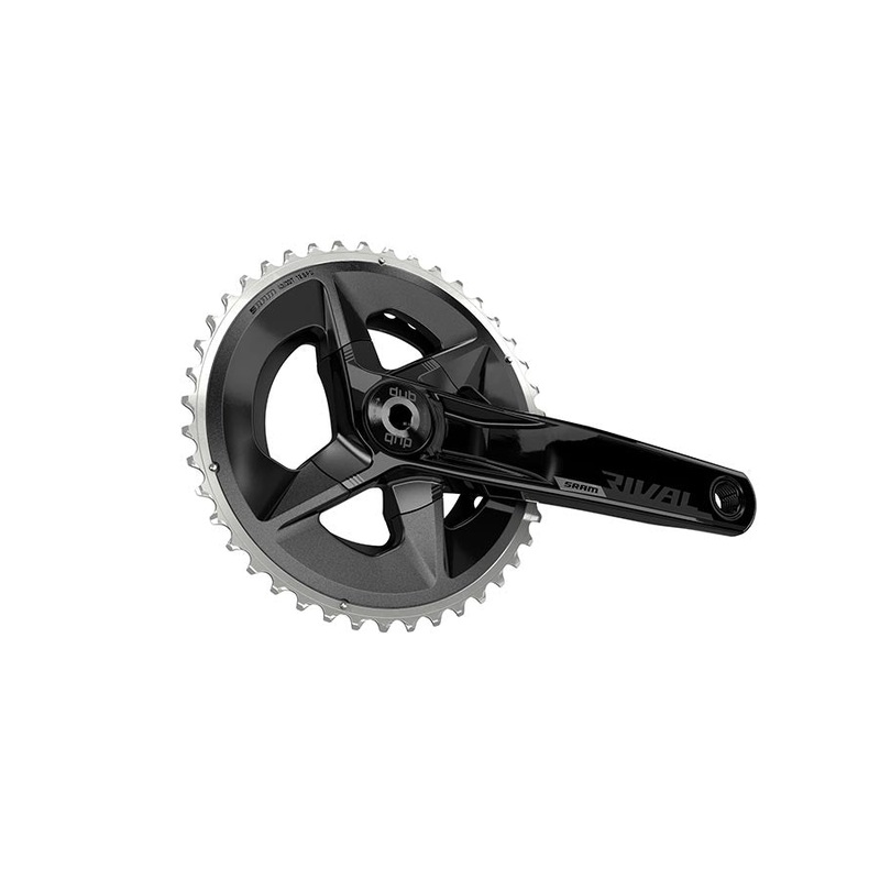 Rival AXS Wide Crankset – 160mm 12-Speed 43/30t 94 BCD DUB Spindle Interface BLK D1