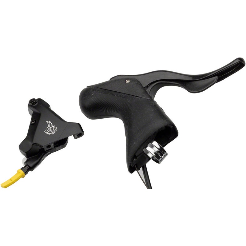 Record Ergopower Hydraulic Brake/Shift Lever Disc Caliper – Right/Rear 12-Speed 160mm Flat Mount Caliper BLK