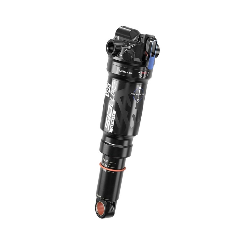 SIDLuxe Ultimate Rear Shock – 165 x 42.5 mm SoloAir 1 Token Reb85/Comp30 L/O8 3P Lever Trunnion A2