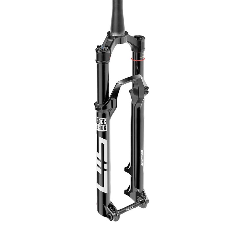 SID Ultimate Race Day 2 Suspension Fork – 29 120 mm 15 x 110 mm 44 mm Offset Gloss BLK 2P Remote D1