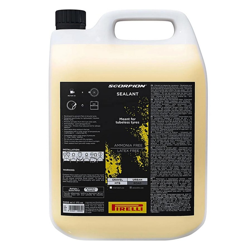 Scorpion SmartSeal Tubeless Sealant – 1 Gallon Eco Sealant