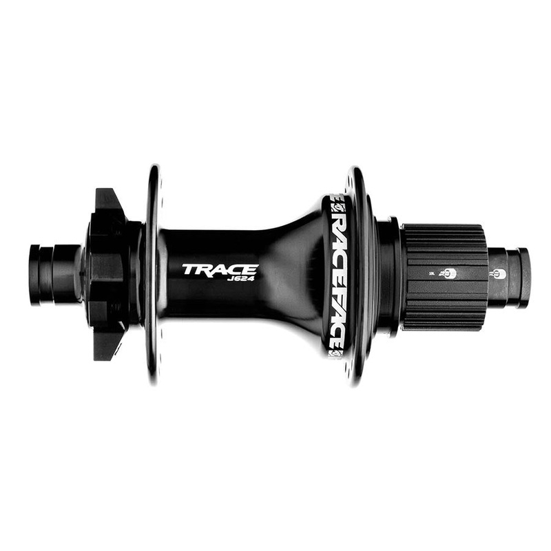 Trace J-Bend 624 Rear Hub – 12 x 148mm 6-Bolt Micro Spline BLK 32H