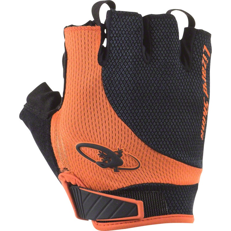 Aramus Elite Gloves – Jet Black/Tangerine Short Finger Medium
