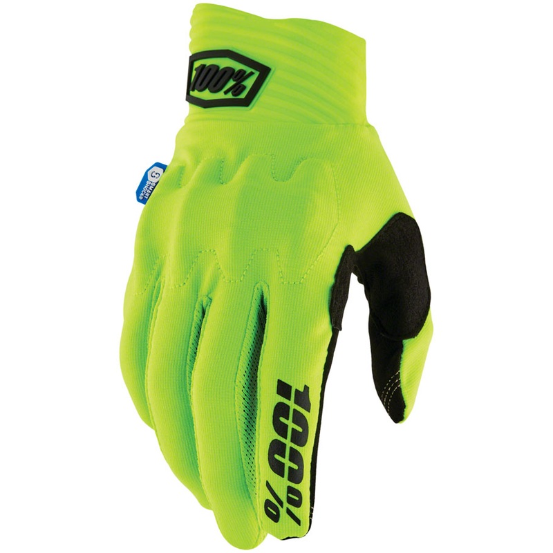 Cognito Smart Shock Gloves – Flourescent Yellow Full Finger X-Large