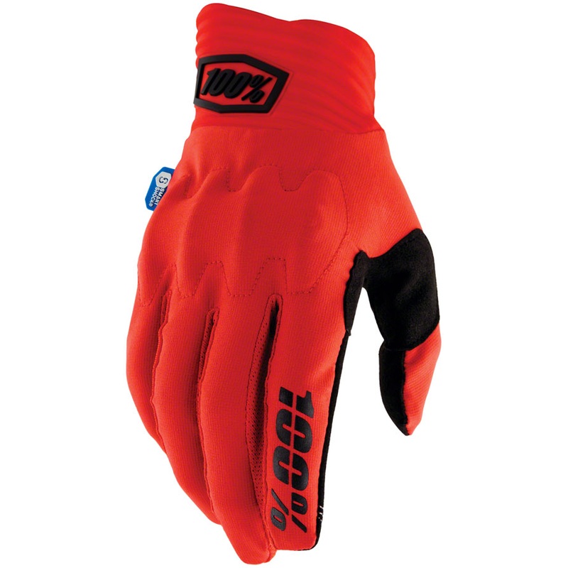 Cognito Smart Shock Gloves – Red Full Finger Medium