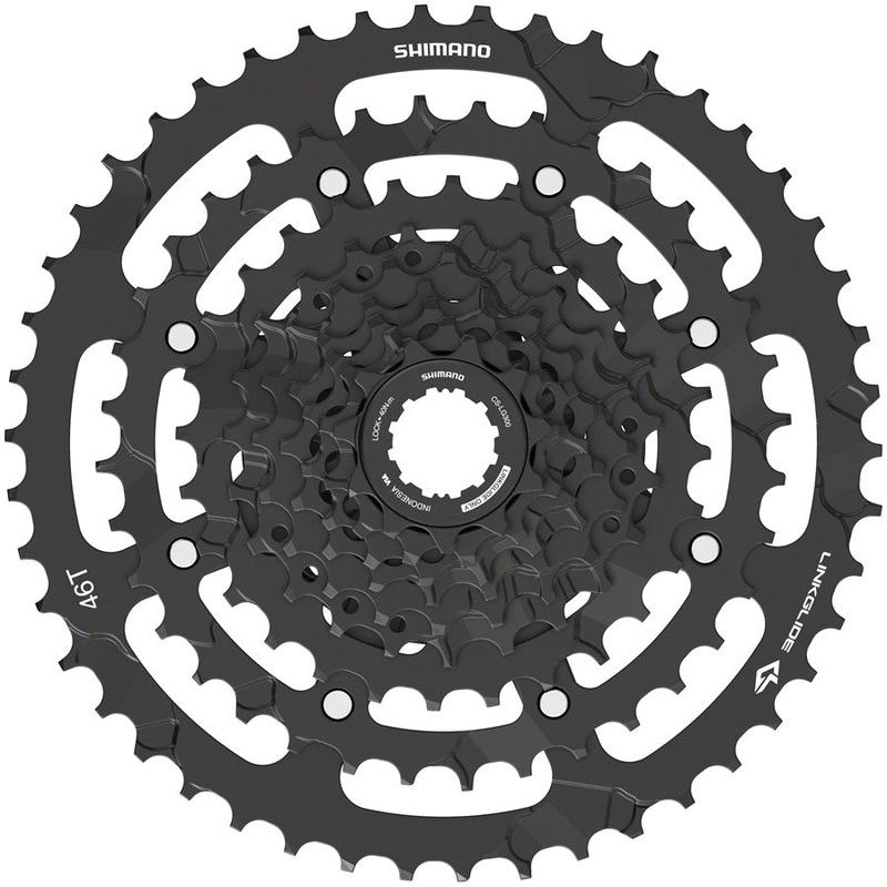 CUES  CS-LG300-9 Cassette – 9-Speed 11-46t LINKGLIDE Black