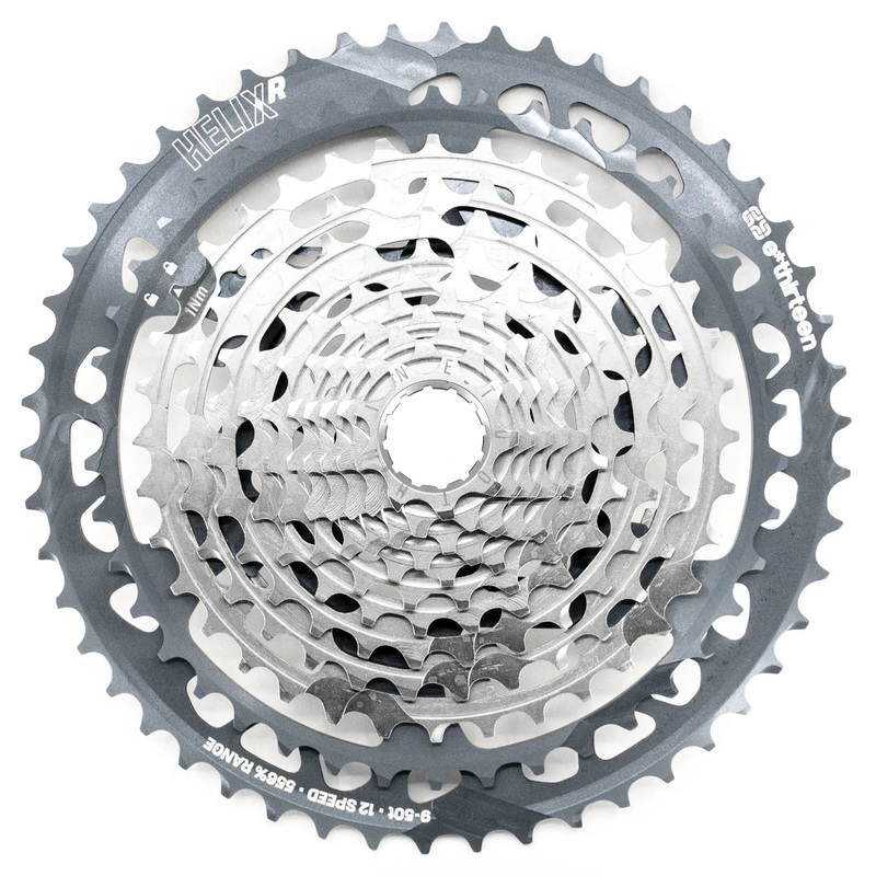 Helix Race 12sp Cassette 9-50t – Nickel Gray