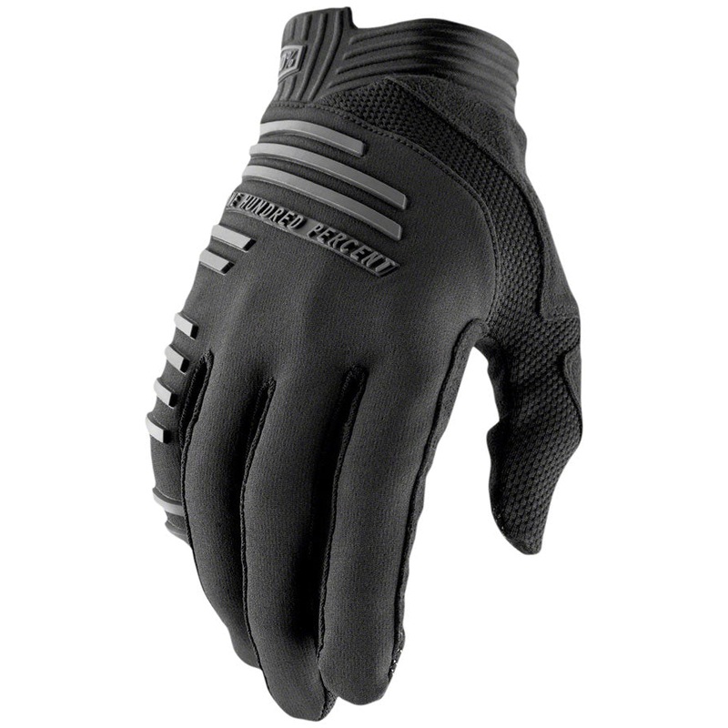 R-Core Gloves – Black Full Finger Mens Medium