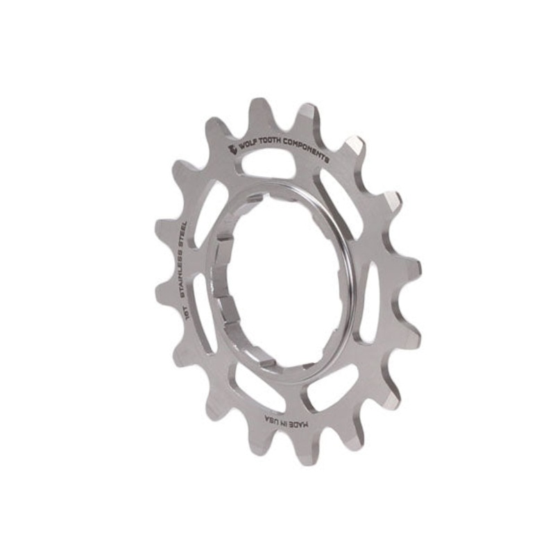 Single Speed Stainless Steel Cog – 16t Compatible 3/32 Chains