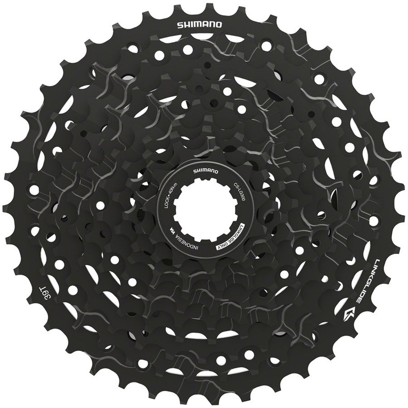 CUES  CS-LG300-10 Cassette – 10-Speed 11-39t LINKGLIDE Black