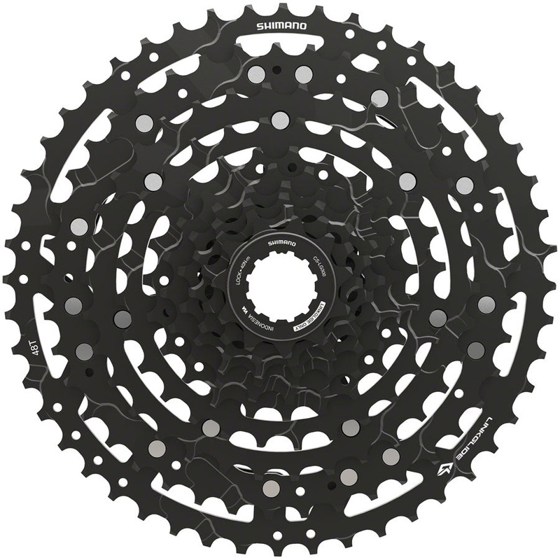 CUES  CS-LG300-10 Cassette – 10-Speed 11-48t LINKGLIDE Black
