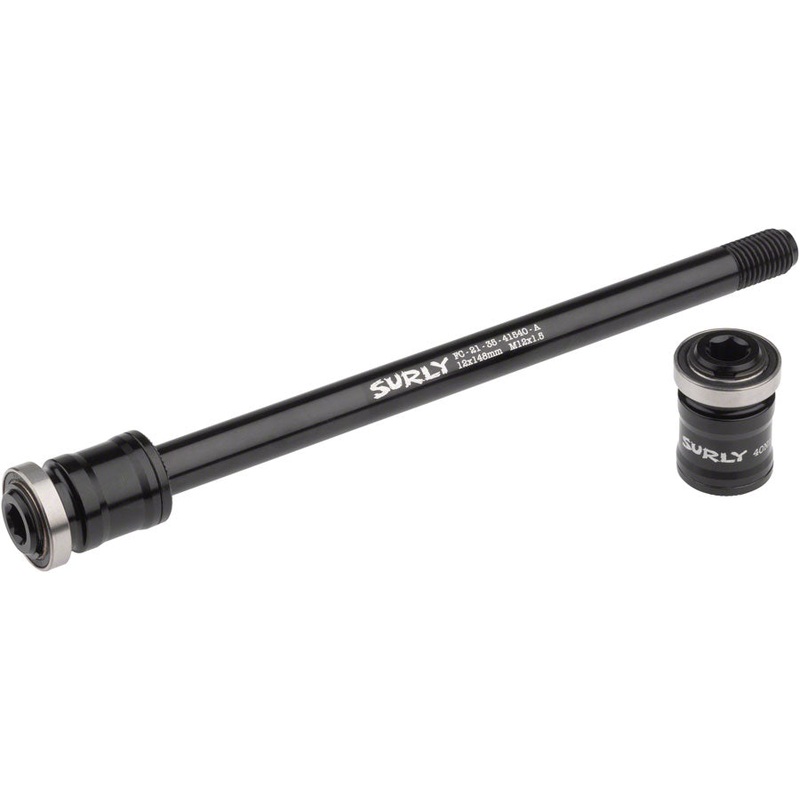 Excellent Adventure Rear Trailer Thru Axle – 12x148mm Black