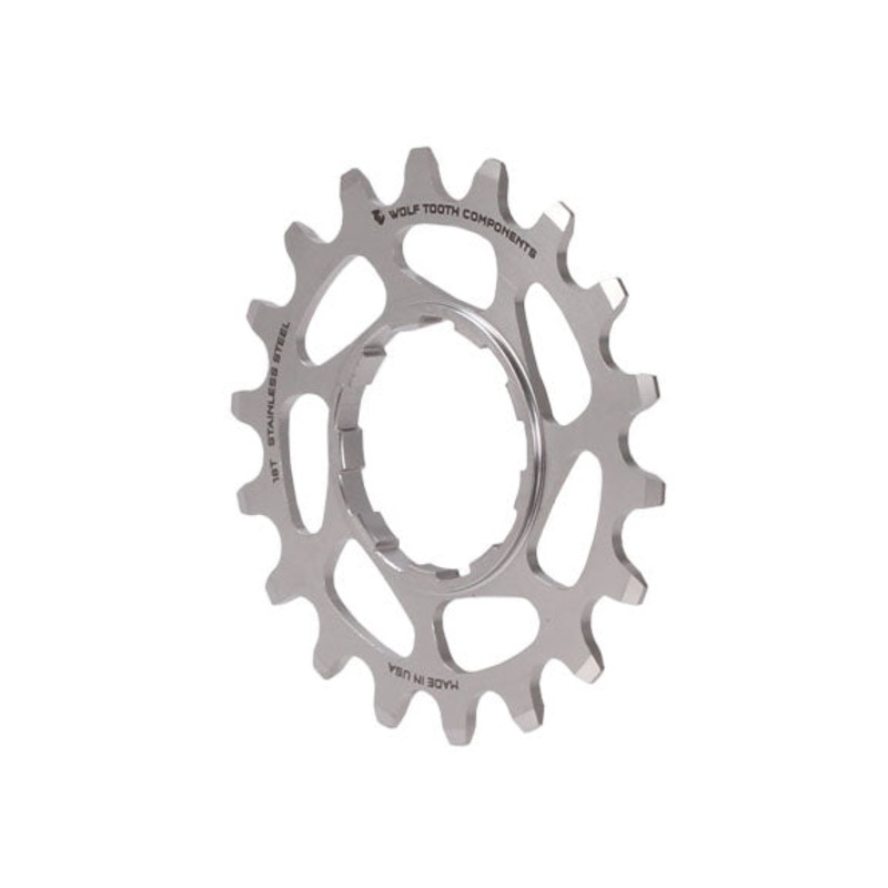 Single Speed Stainless Steel Cog – 18t Compatible 3/32 Chains
