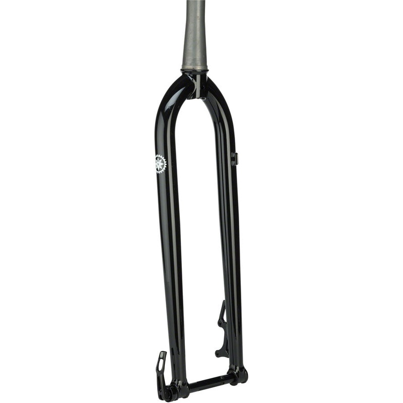 Cro Moto Grande Fork – 29 100x15mm Thru-Axle 1-1/8 Tapered Steel IS Disc BLK