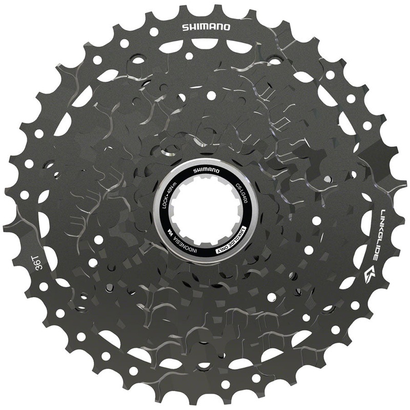 CUES  CS-LG400-9 Cassette – 9-Speed 11-36t LINKGLIDE Black