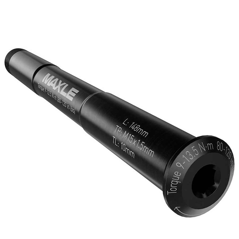 Maxle Stealth Front Thru Axle – 15×100 148mm Length Standard/SID SL/SID 35mm NotCompatible RS- 1 BLK