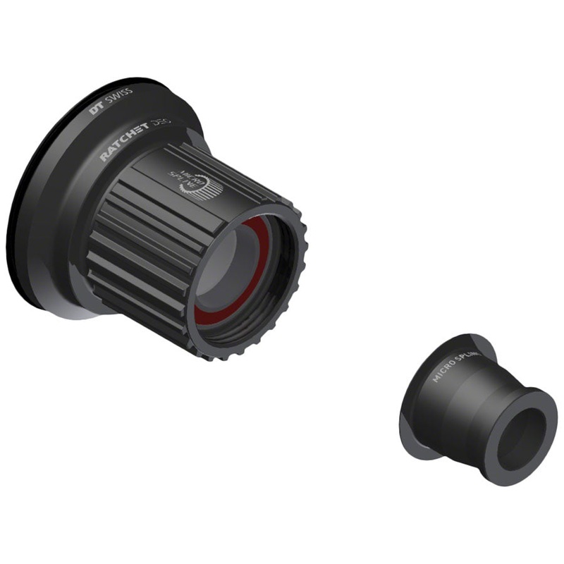 Ratchet DEG Freehub Body – Shimano Micro Spline Light Aluminum Ceramic Ball Bearing w/ End Cap 12 x 148 mm