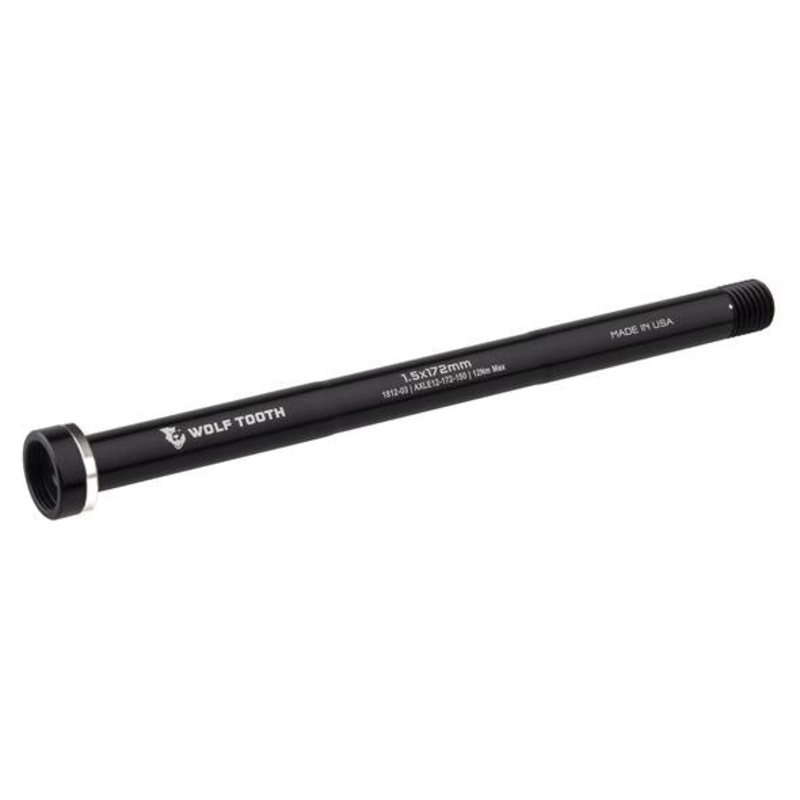 Rear Thru Axle – M12 1.5 x 172mm Black