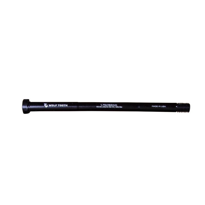 Rear Thru Axle – M12 1.75 x 192mm Black