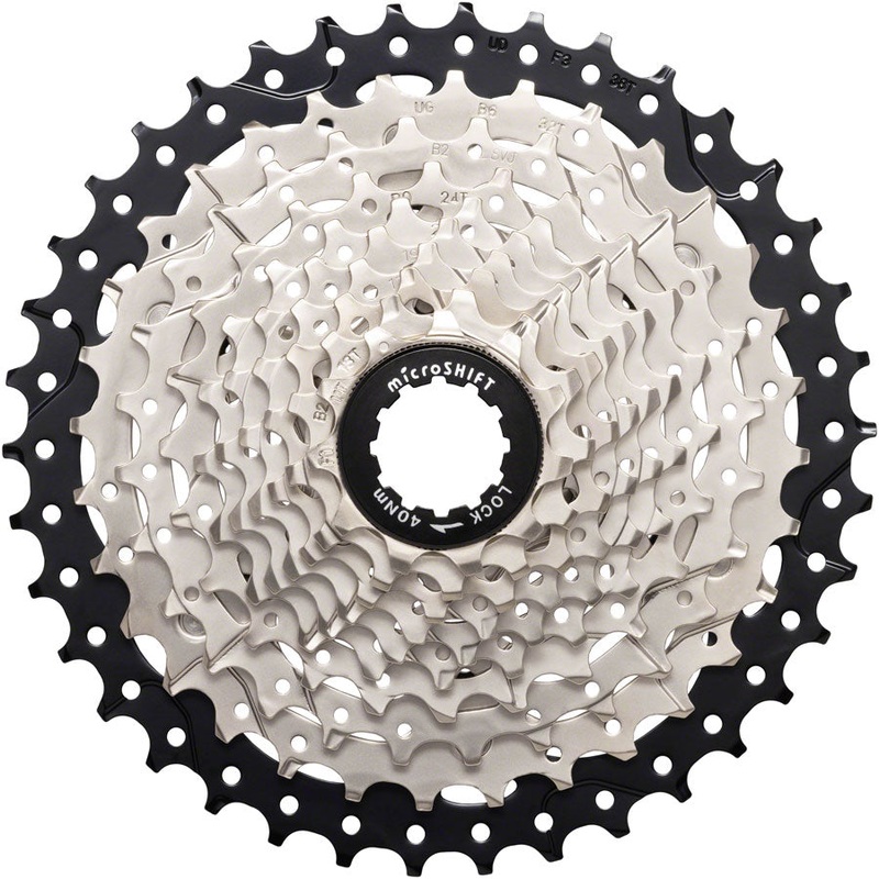 Sword Cassette – 10 Speed 11-38t Full Steel Construction Satin Nickel