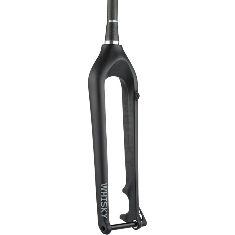 WHISKY No.9 MTN Fork – 29 Post Mount Disc 15 x 100 mm 1.5 Tapered Carbon Steerer Matte BLK
