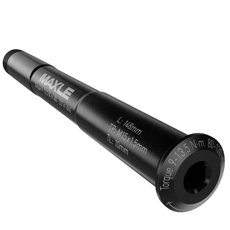 Maxle Stealth Front Thru Axle: 15×100 125mm Length Road