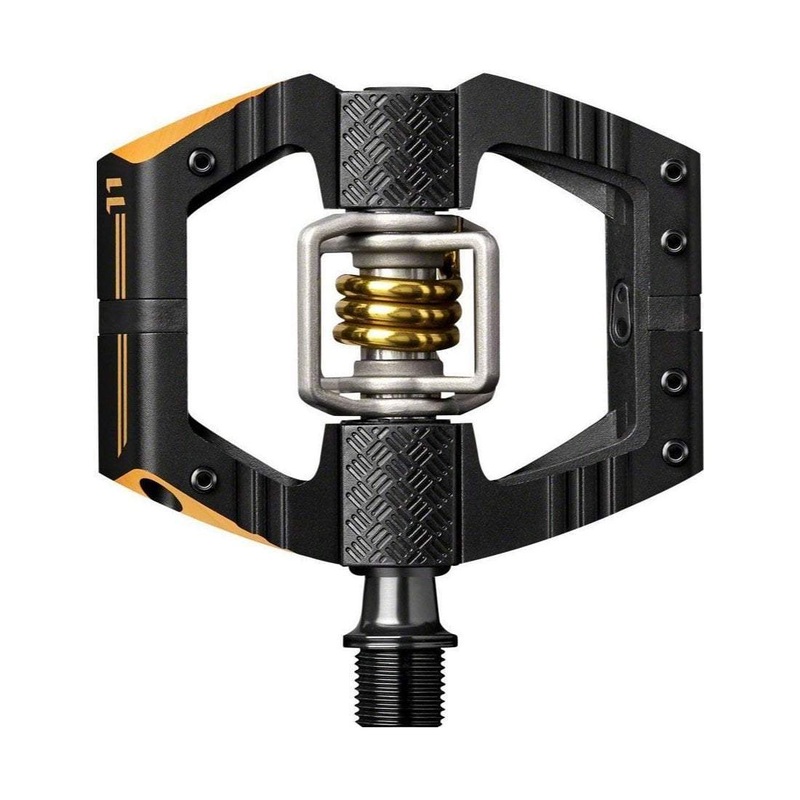 Crankbrothers Mallet Enduro 11 Pedals – Dual Sided Clipless Aluminum 9/16 BLK/Gold