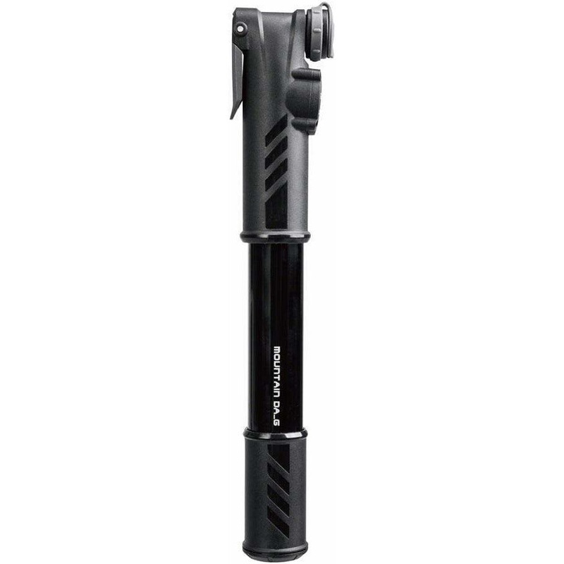 Mountain DA G Mini Pump 60psi With Gauge Black
