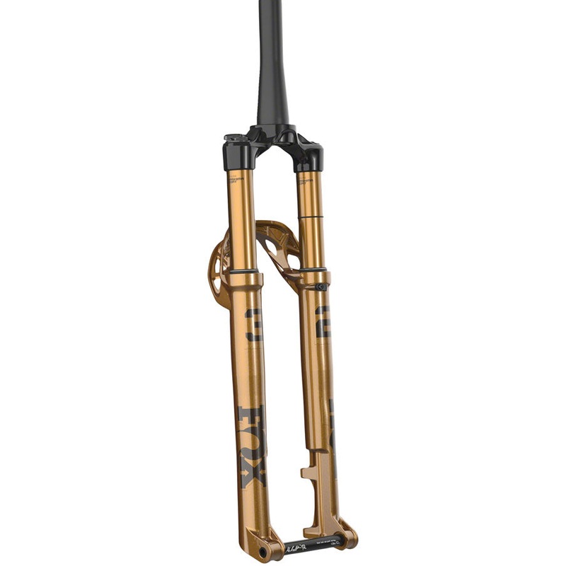 FOX 32 Step-Cast Factory Limited Ed. Suspension Fork – 29 100mm 15×110 mm  Kabolt SL 44mm Offset GRIP SL 3-Pos. Podium Gold AC2