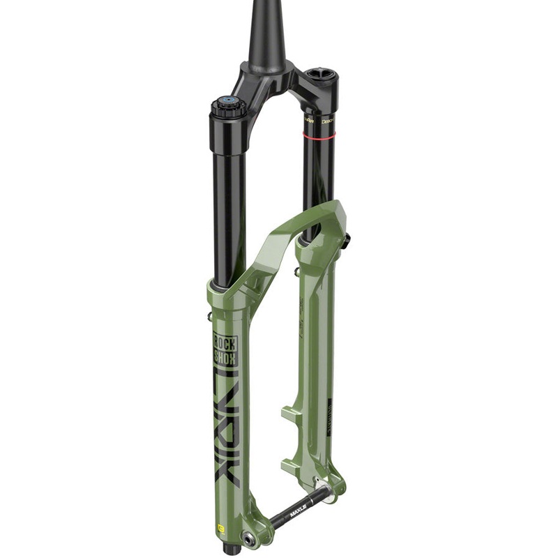 Lyrik Ultimate Charger 3 RC2 Suspension Fork – 27.5 150 mm 15 x 110 mm 44 mm Offset Green D1