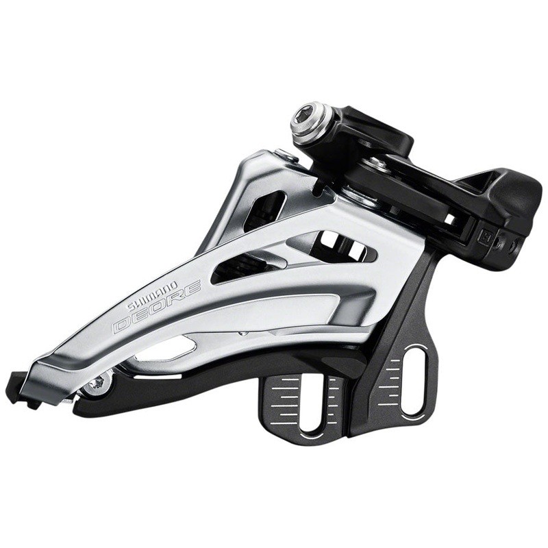 Deore FD-M6000-E 10-Speed Triple Side-Swing Front-Pull E-Type Front Derailleur