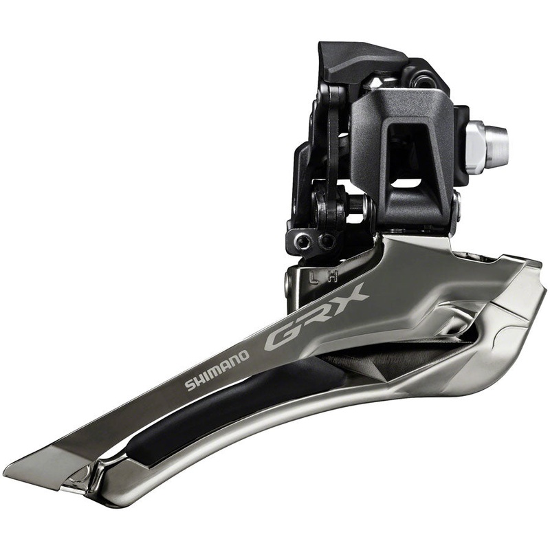 GRX FD-RX820-F Front Derailleur – 12-Speed Double Braze-On Down Swing Down Pull 48t Max