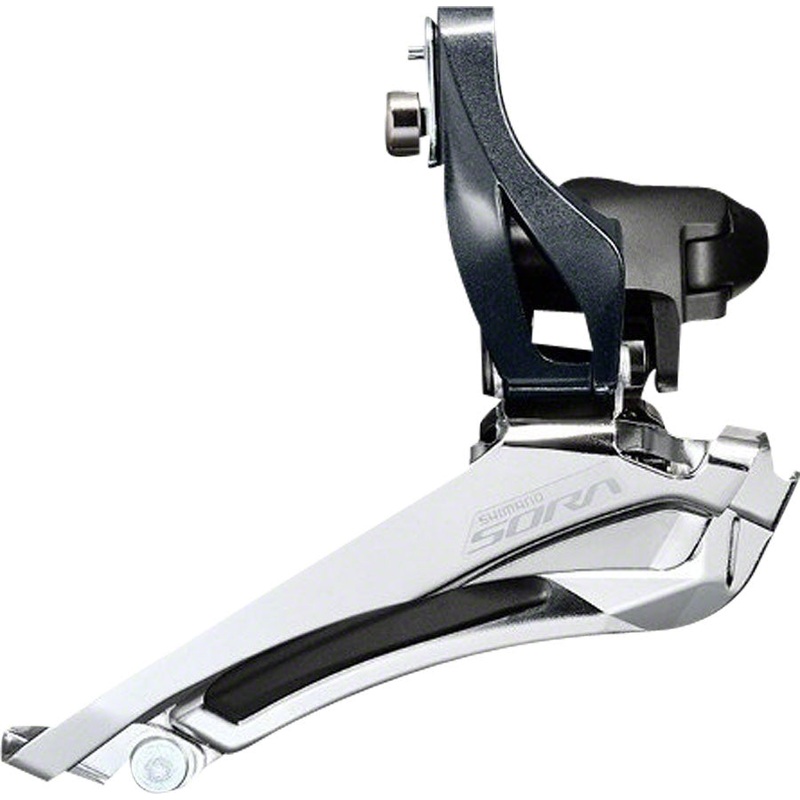 Sora FD-R3000 9-Speed Double 34.9/31.8/28.6mm Front Derailleur only compatible Sora R3000 2x left shifter