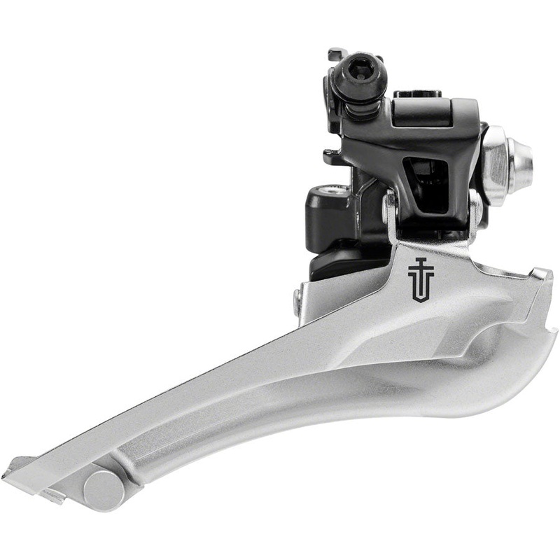 Sword BLK Front Derailleur – 9-Speed Double 46-52t Max Ring Braze-On