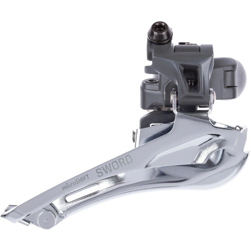 Sword Front Derailleur – 10-Speed Double 46-52t Max Ring 31.8/34.9mm Band Clamp Sword Compatible