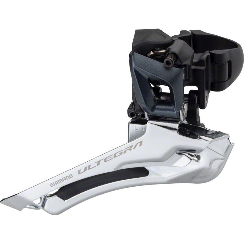 Ultegra FD-R8000 11-Speed 31.8/28.6 Front Derailleur Black