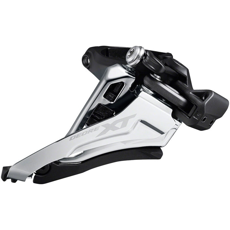 XT FD-M8100-M Front Derailleur – 2×12 34.9/31.8/28.6 Clamp Front Side-Swing BLK