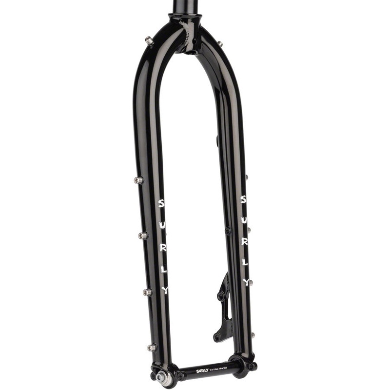 Dinner Fork Assembly – 420mm 27.5 15x110mm Thru-Axle 1-1/8 Straight Steerer Steel BLK
