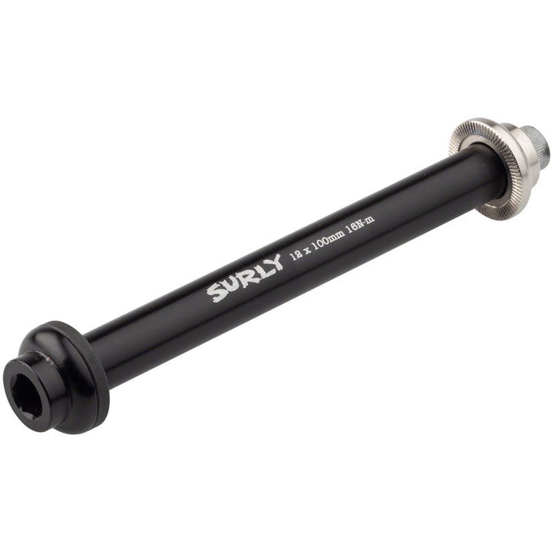 Front Thru-Axle – 12×100 mm Chromoly Black