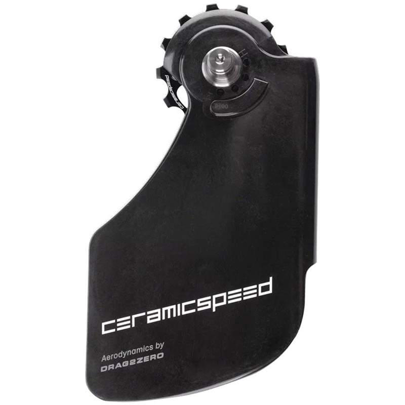 OSPW Pulley Wheel Aero System Shimano 9100/9150 8000 SS/8050 SS – Coated Races Alloy Pulley Carbon Cage BLK
