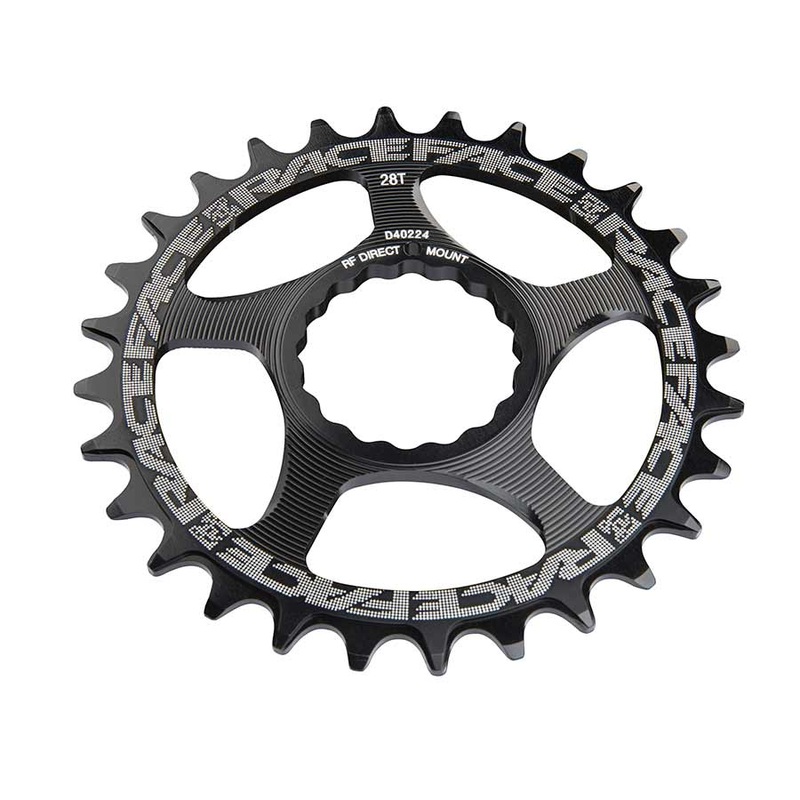 Narrow Wide Chainring: Direct Mount CINCH 30t Black