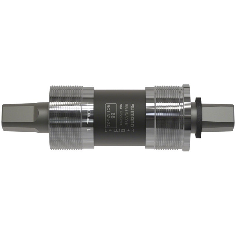 BB-UN300-K Bottom Bracket – English 68 x 117.5mm Spindle Square Taper JIS For Chain Case